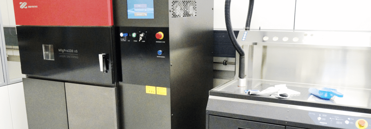 Laser-Sinteranlage Technikum für Additive Fertigung