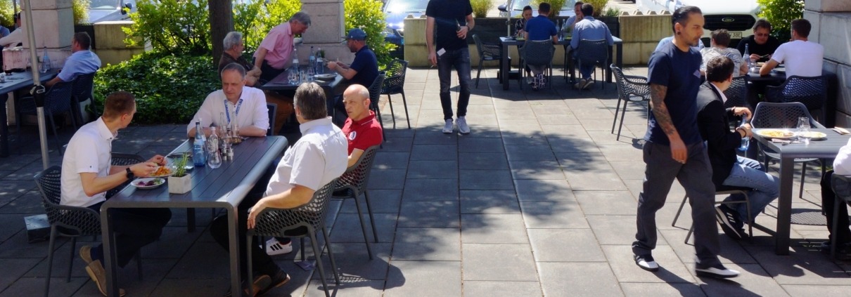 Horber Werkzeugtag 2022 - Biergartenatmosphäre Horber Werkzeugtag 2022